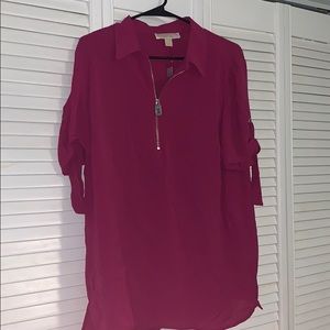 Michael Kors blouse with tie sleeves!